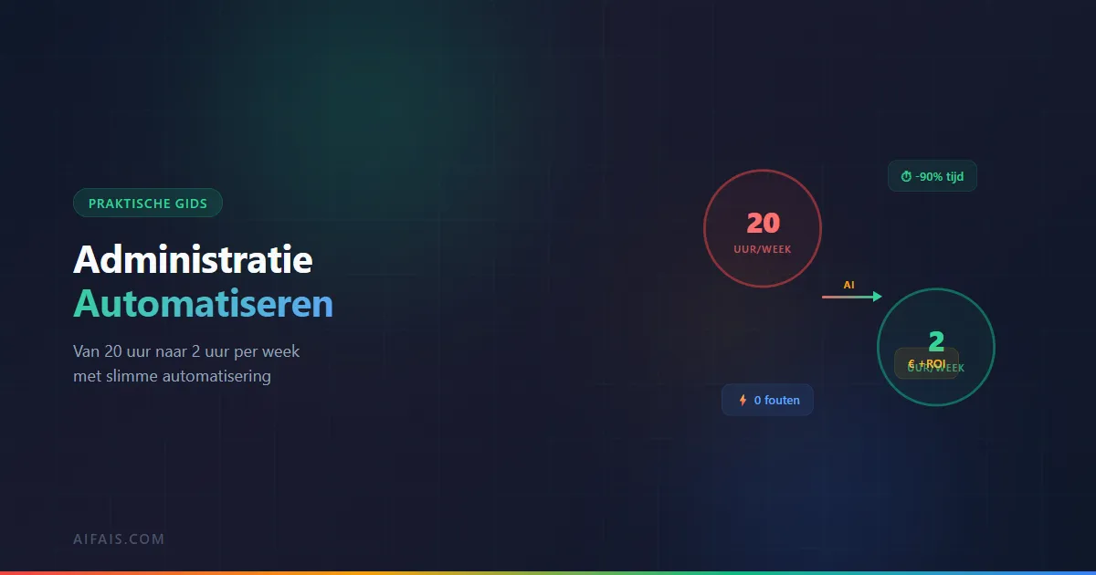 Administratie Automatiseren: Van 20 uur naar 2 uur per week
