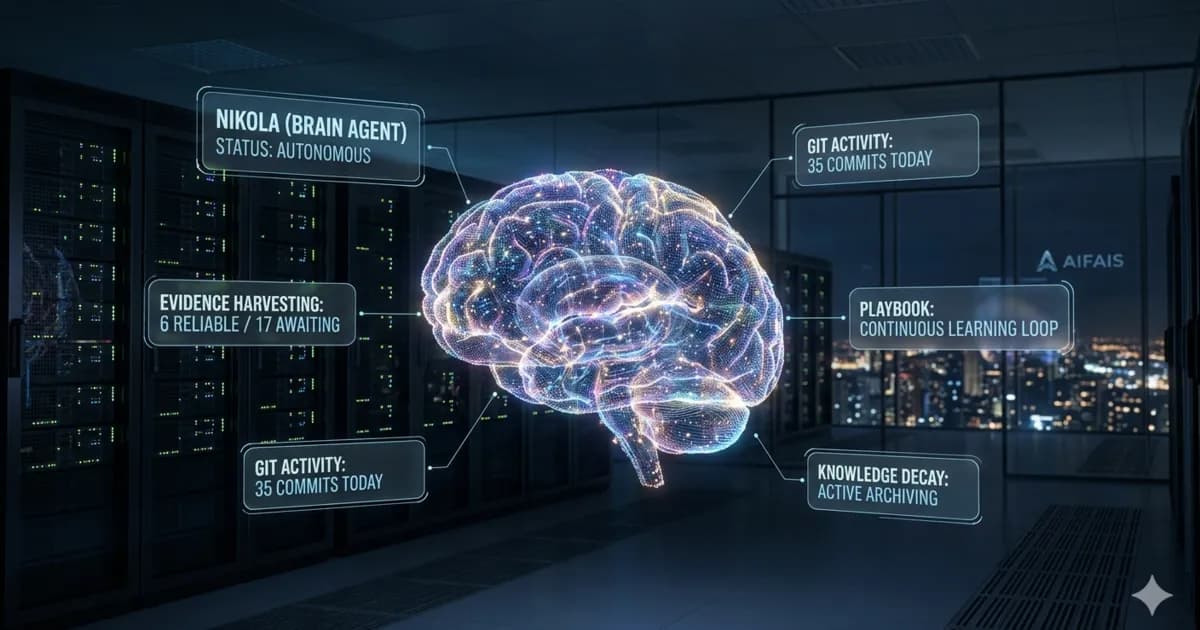 AI Trend April 2026: We Gaven Een LLM Een Brein. Nu Leert Het Terwijl Wij Koffie Drinken.