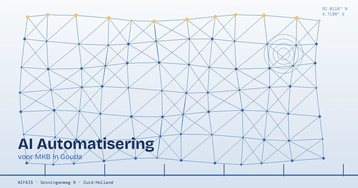 AI Automatisering voor MKB in Gouda: Lokale Oplossingen, Wereldwijde Technologie