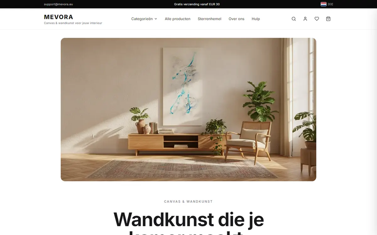 Mevora: E-commerce, EU